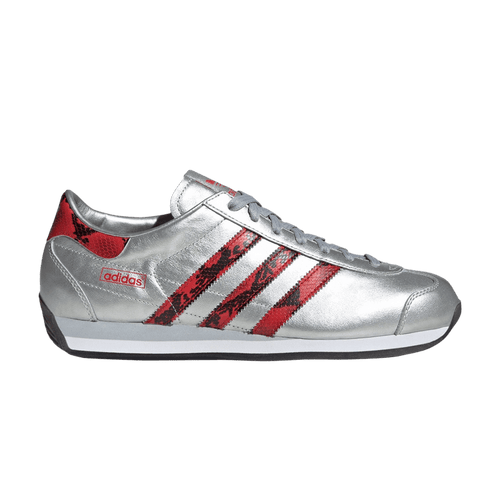 adidas Country Japan 'Snakeskin Pack - Silver Metallic Scarlet'