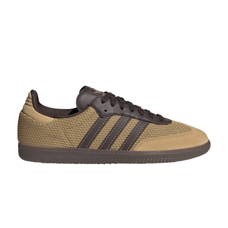 adidas Samba OG 'Golden Beige Dark Brown Gum'