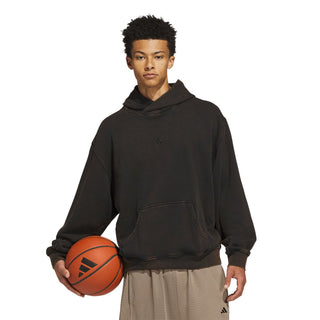 adidas Basketball Washed Fleece Hoodie