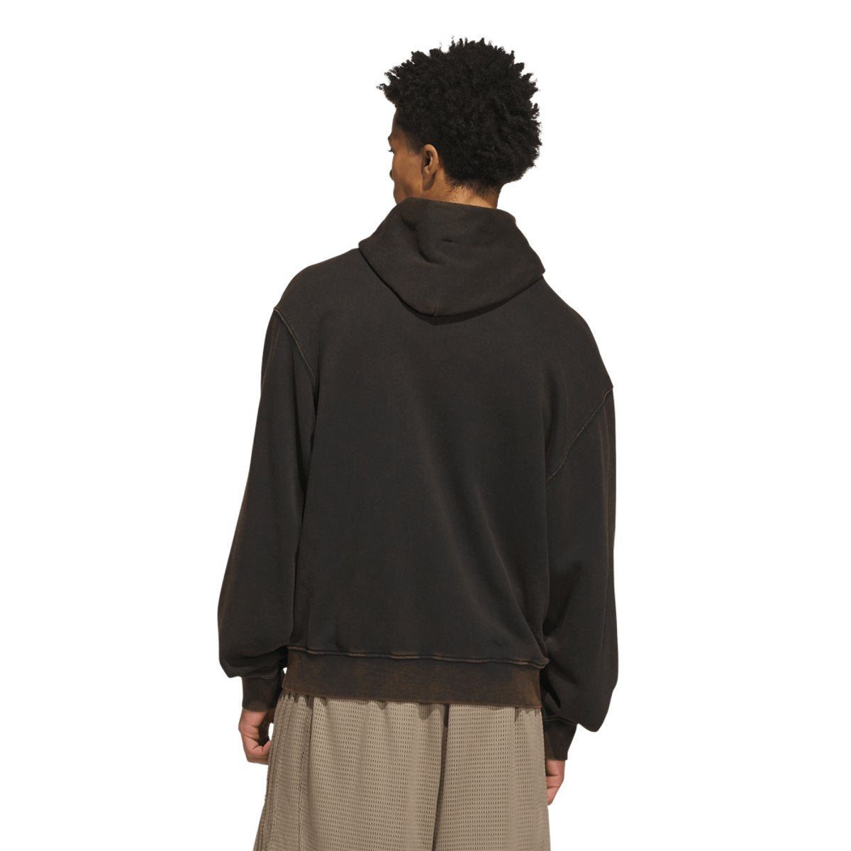 adidas Basketball Washed Fleece Hoodie