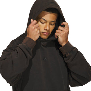 adidas Basketball Washed Fleece Hoodie