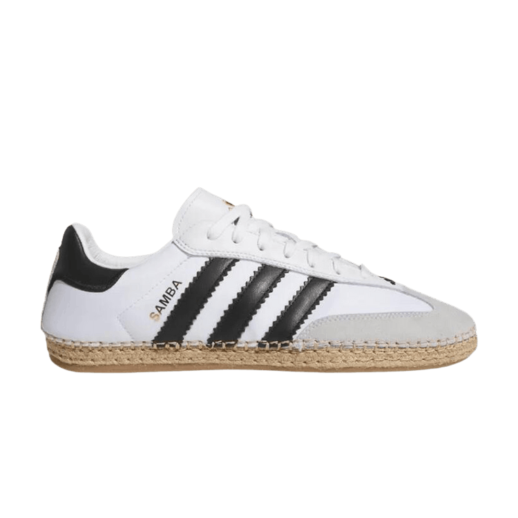 CLOT x adidas Samba Espadrille 'White Black'