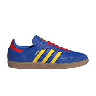 adidas Samba Licensed 'Hi-Res Blue Yellow Vivid Red'