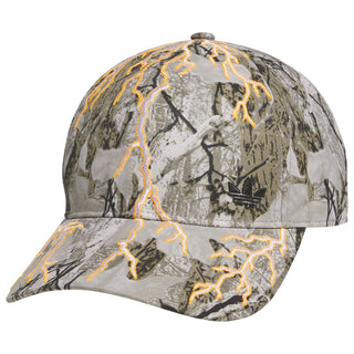 adidas Lightning 6 Panel Camo Hat - Adult