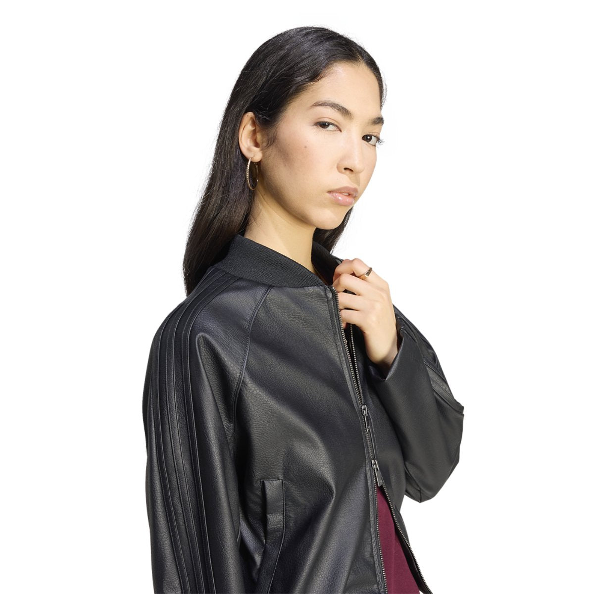 adidas Superstar Track Top Pleather