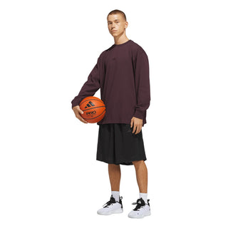 adidas Basketball Single Jersey Long Sleeve T-Shirt