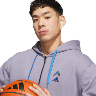 adidas Anthony Edwards Foundation Full-Zip Hoodie