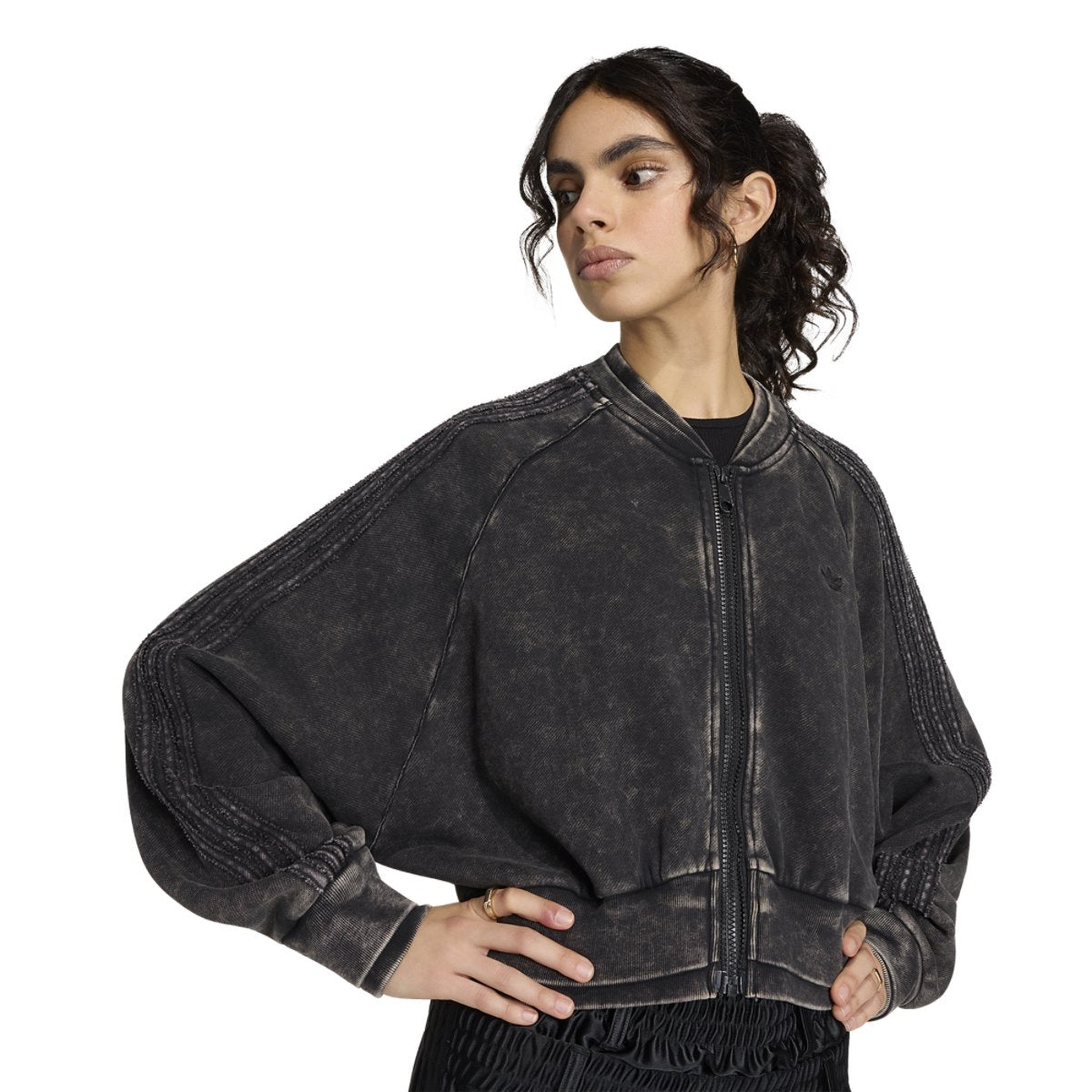 adidas Originals SST Double Layered Cropped Track Top