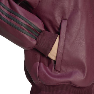 adidas Originals Pleather SST Oversized Track Top
