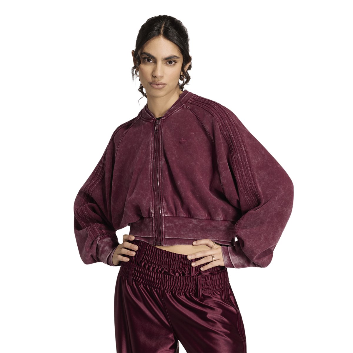 adidas Originals SST Double Layered Cropped Track Top