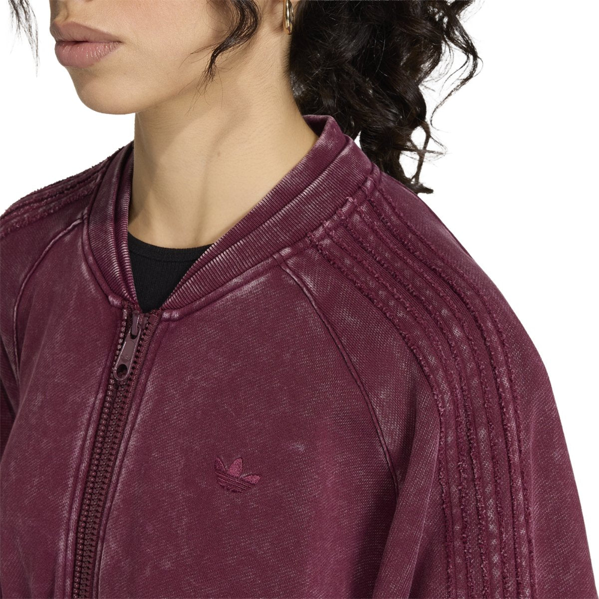 adidas Originals SST Double Layered Cropped Track Top