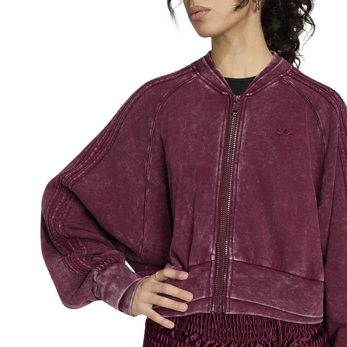 adidas Originals SST Double Layered Cropped Track Top