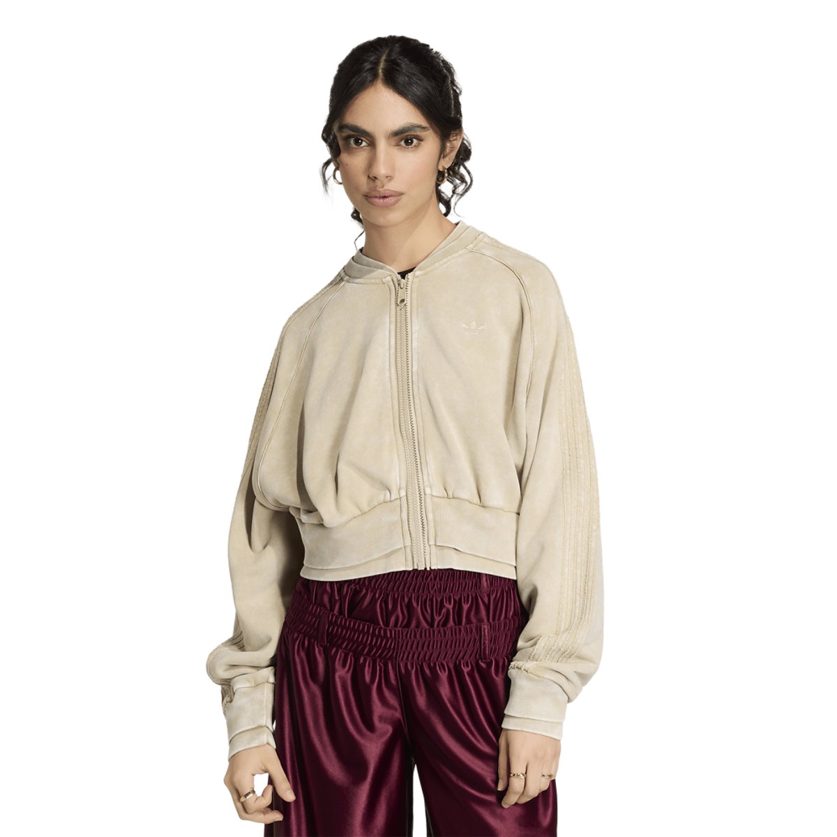 adidas Originals SST Double Layered Cropped Track Top