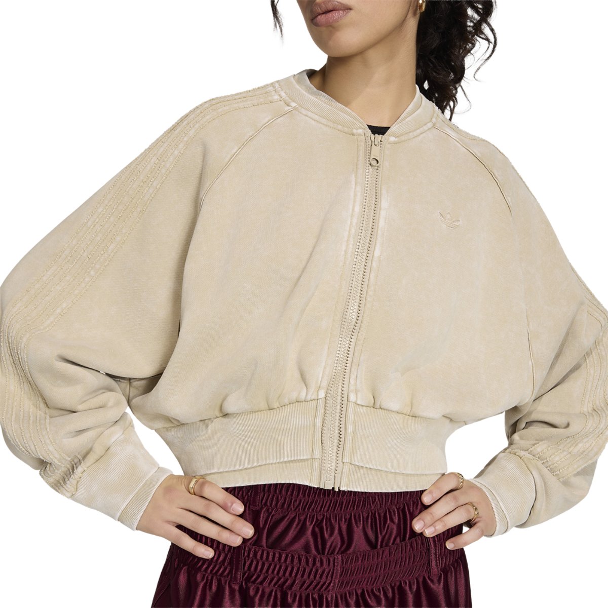 adidas Originals SST Double Layered Cropped Track Top