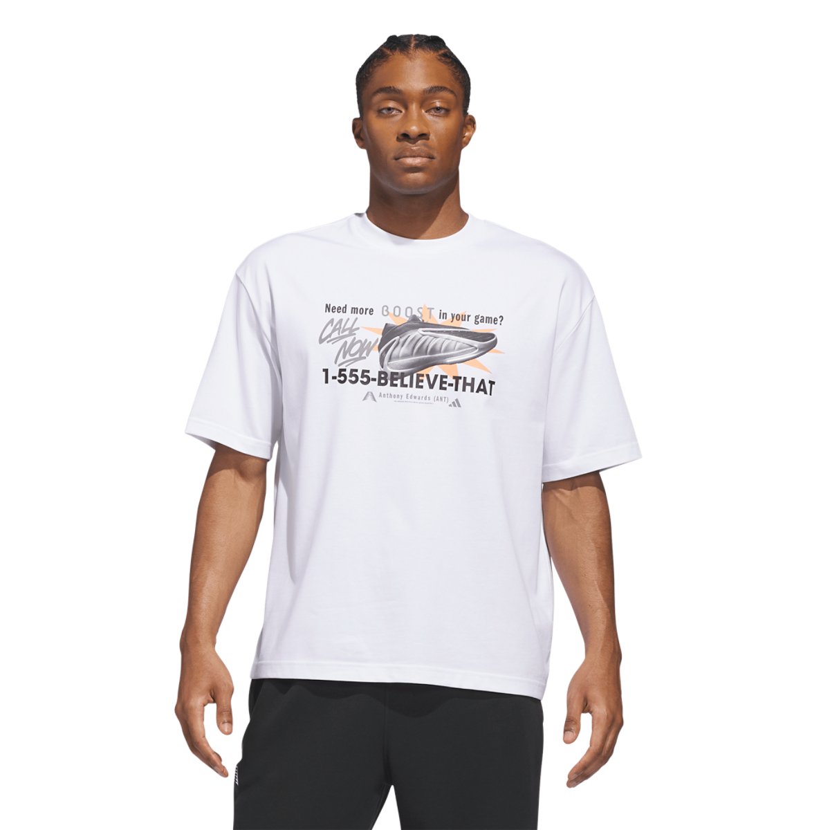 adidas Anthony Edwards Action T-Shirt
