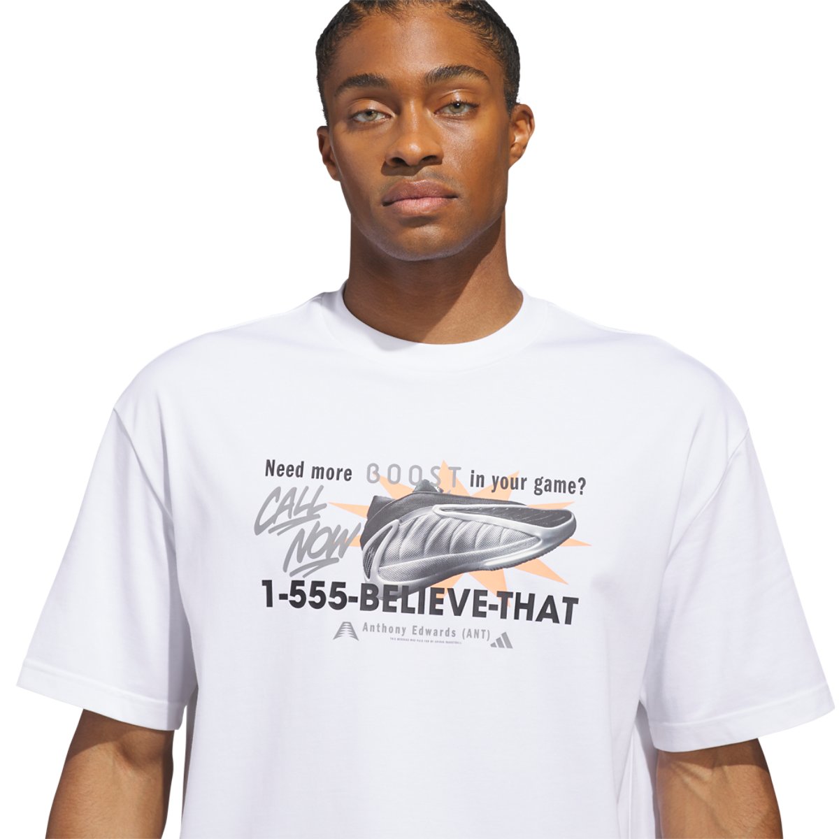 adidas Anthony Edwards Action T-Shirt