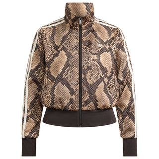 adidas Originals Firebird Snake Print Satin Jacket