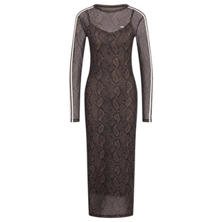 adidas Snake Print Maxi Dress