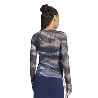adidas Originals All Over Print Graphic Mesh LS Shirt