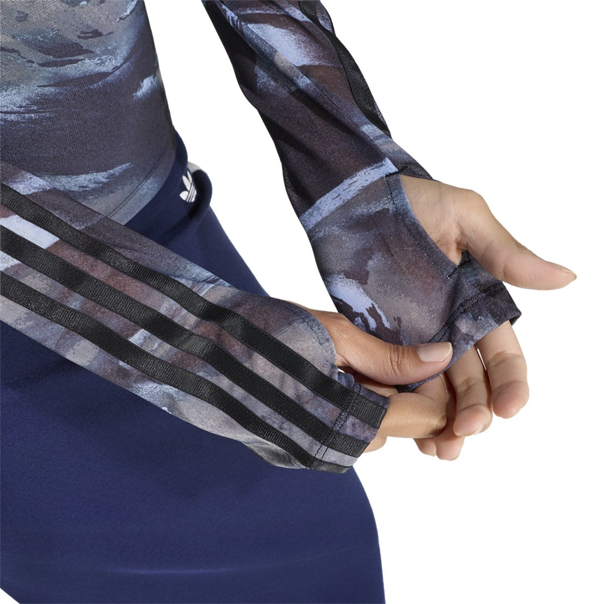 adidas Originals All Over Print Graphic Mesh LS Shirt