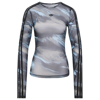 adidas Originals All Over Print Graphic Mesh LS Shirt