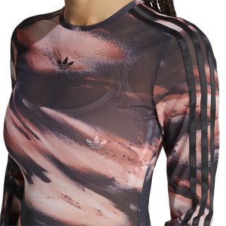 adidas Originals All Over Print Graphic Mesh LS Shirt