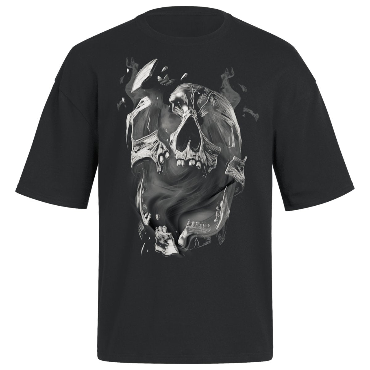 adidas Smoking Skull Graphic T-Shirt