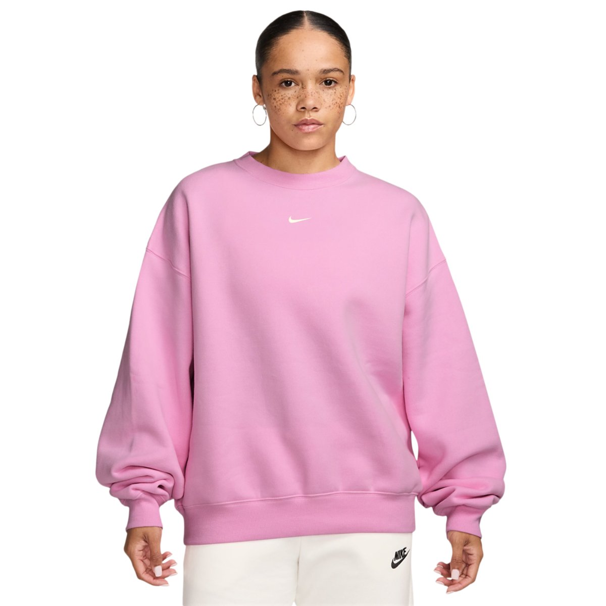 Nike Studio Oversized Fleece Crew