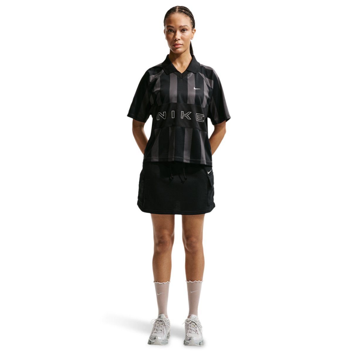 Nike NSW Street Oversized SS Stripe Jersey
