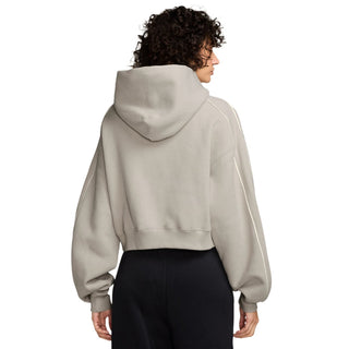 Nike Studio Crop Fleece Scallop Hoodie