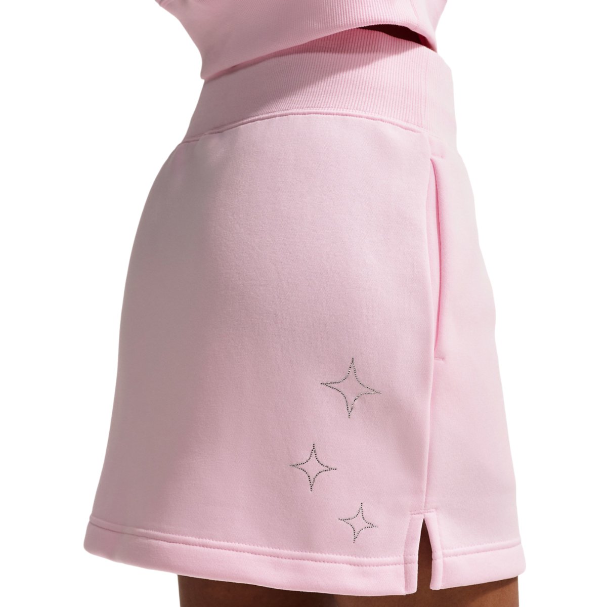 Nike NSW Phoenix Fleece HR Bling Mini Skirt
