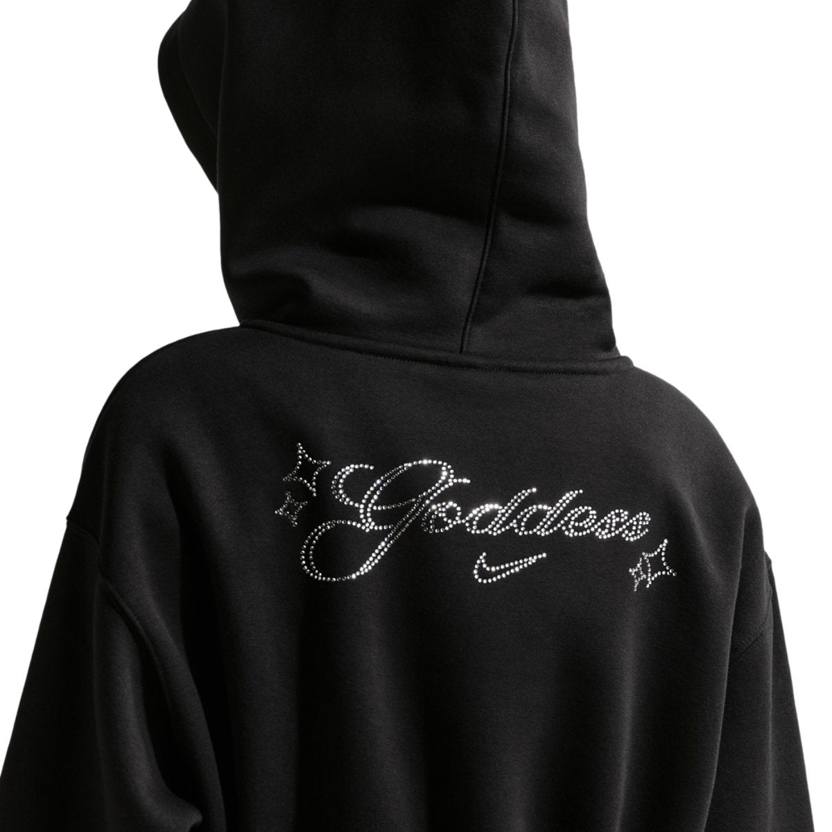 Nike NSW Phoenix Fleece Bling Crop Full-Zip Hoodie