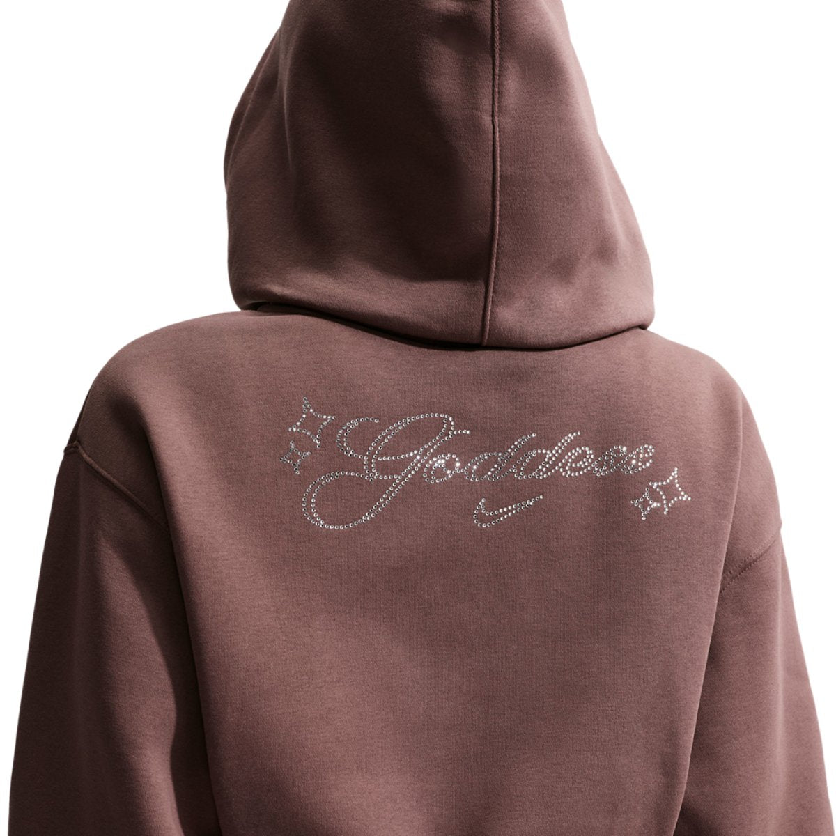 Nike NSW Phoenix Fleece Bling Crop Full-Zip Hoodie