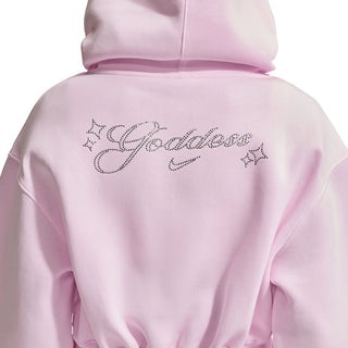 Nike NSW Phoenix Fleece Bling Crop Full-Zip Hoodie