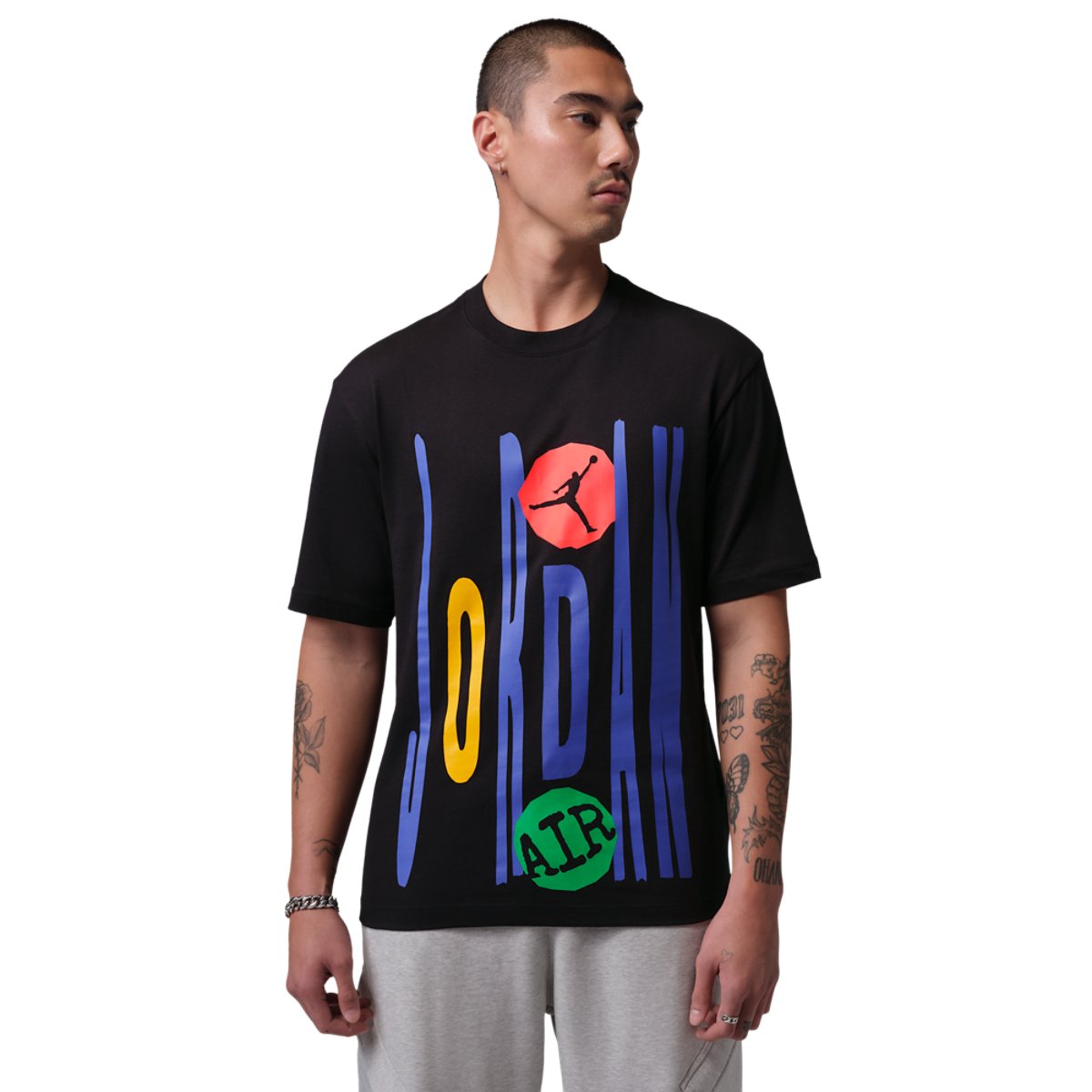 Jordan Technicolor WM Graphic Short Sleeve Crew