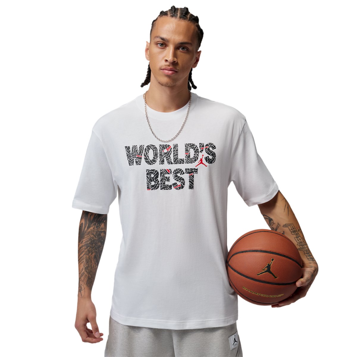 Jordan Brooklyn Best Graphic Short Sleeve Crew
