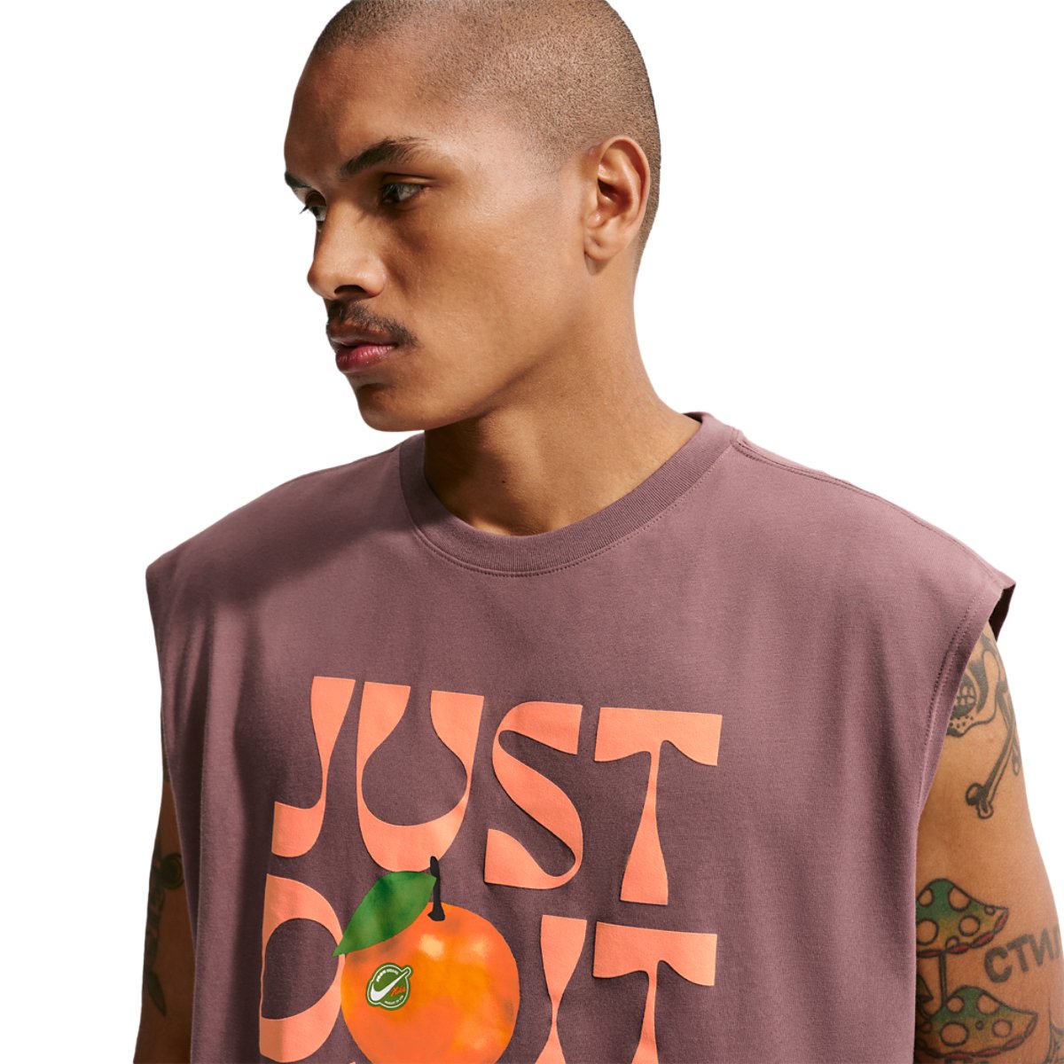 Nike NSW Loose Sleeveless Orange Tee