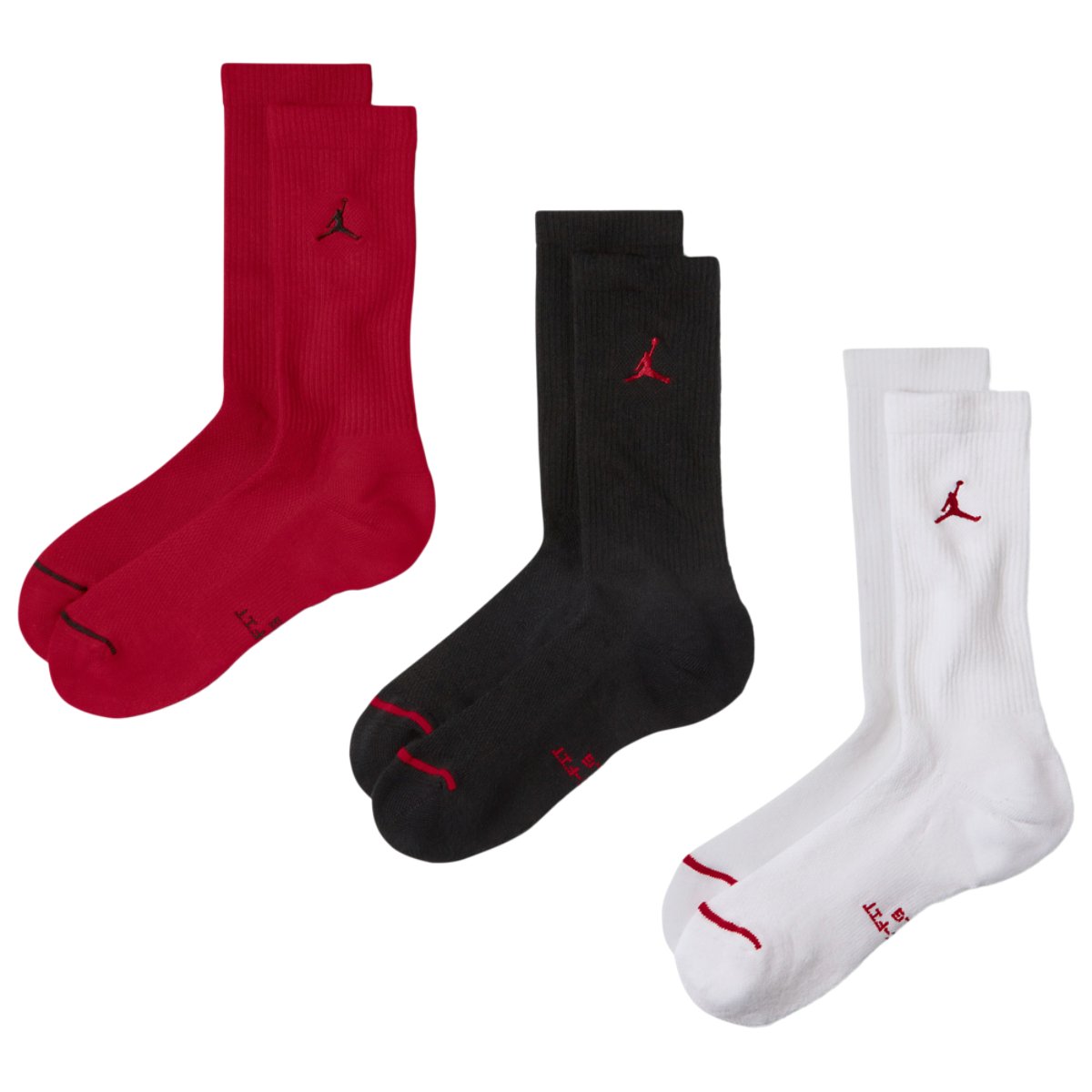 Jordan Everyday 3 Pack Cushion Crew Socks