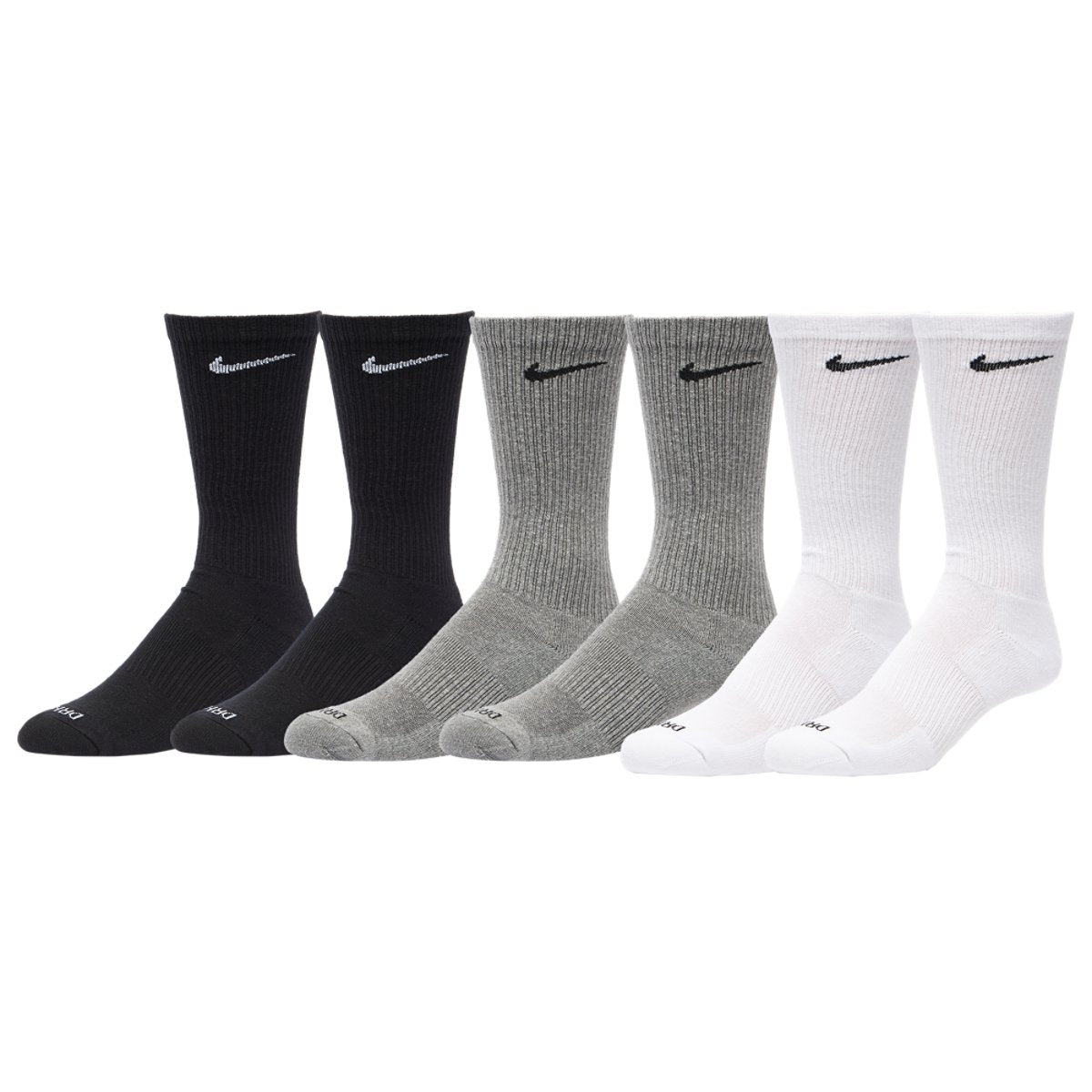 Nike 6 Pack Everyday Plus Cushioned Socks
