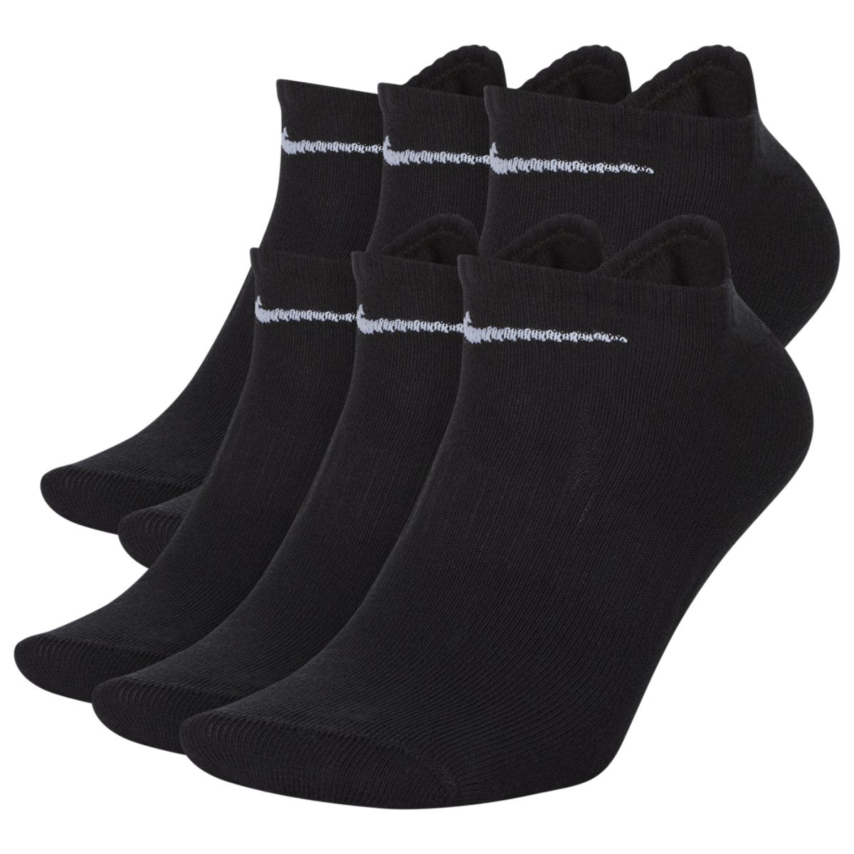 Nike Everyday Lightweight No Show Socks 6PK