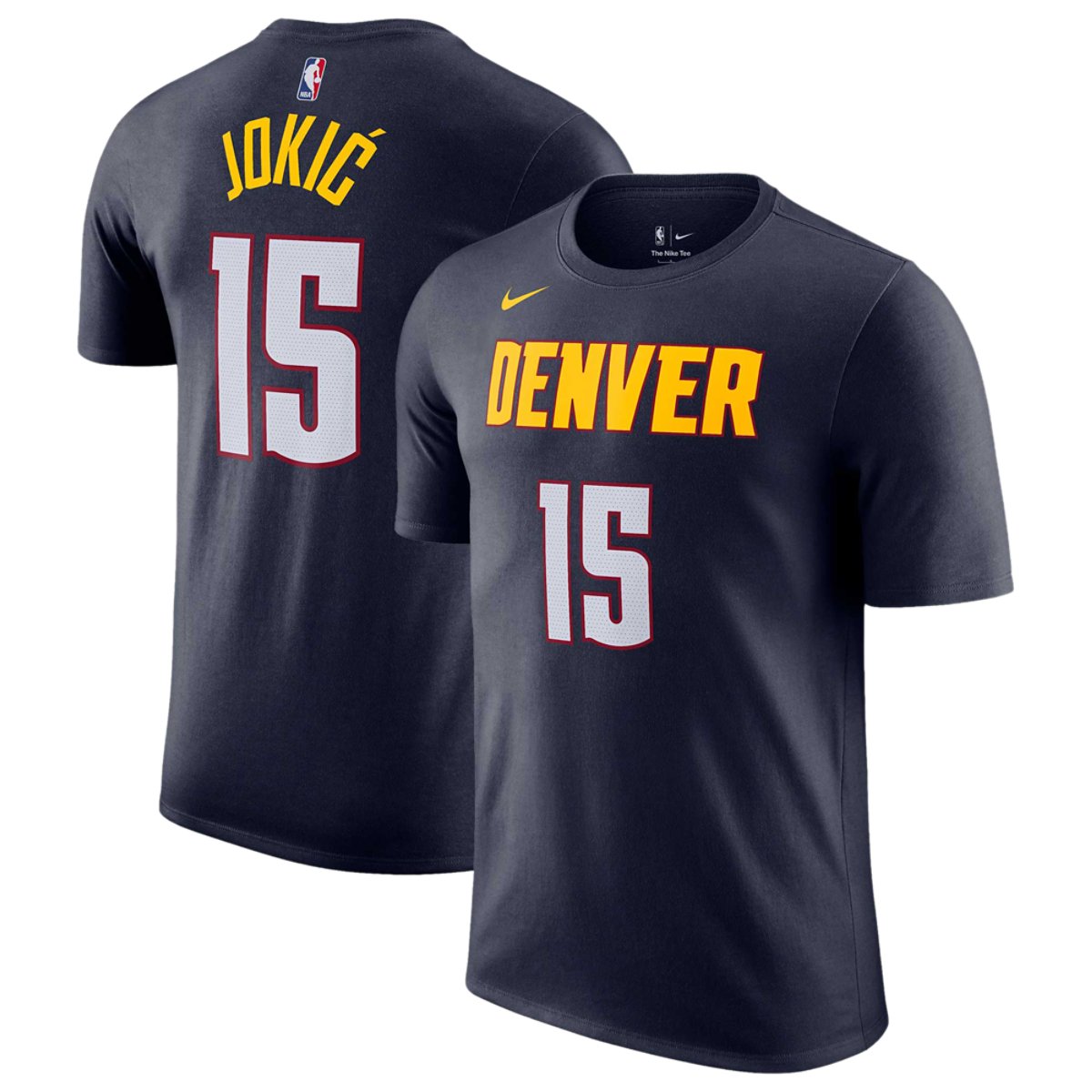 Nike Nuggets Name & Number T-Shirt
