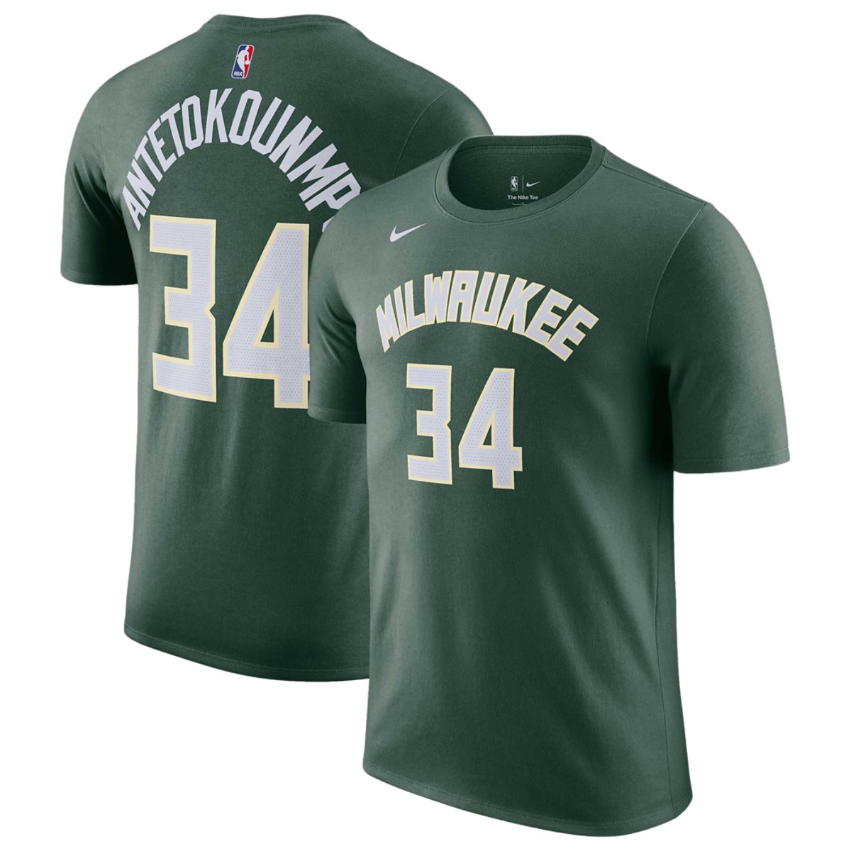 Nike Bucks Name & Number T-Shirt