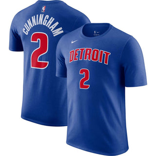 Nike Pistons Name & Number T-Shirt